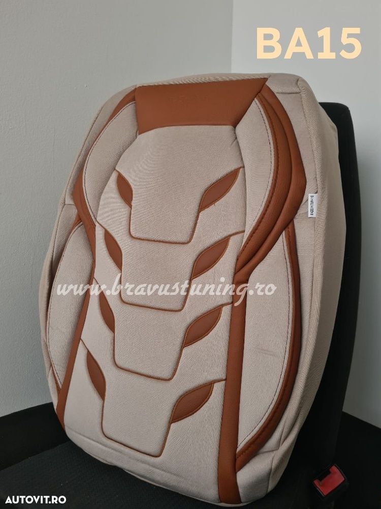 Huse scaun auto ALCANTARA BA Opel,Skoda, Mercedes, BMW, Audi, Ford etc - 4