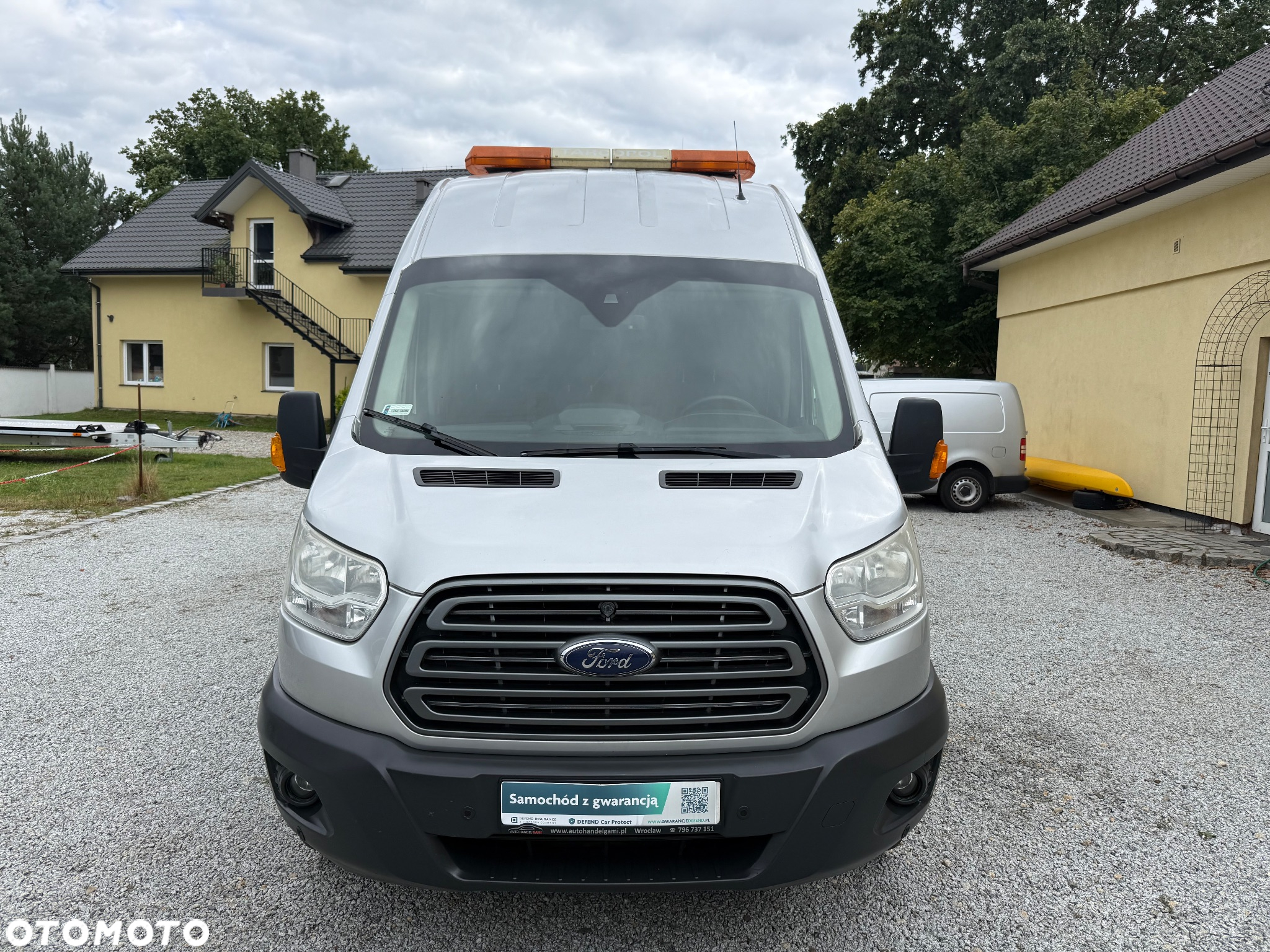 Ford Transit Furgon Brygadowy 7 osobowy L4H3 Jumbo, Kamera, Hak, FV Vat 23% - 3