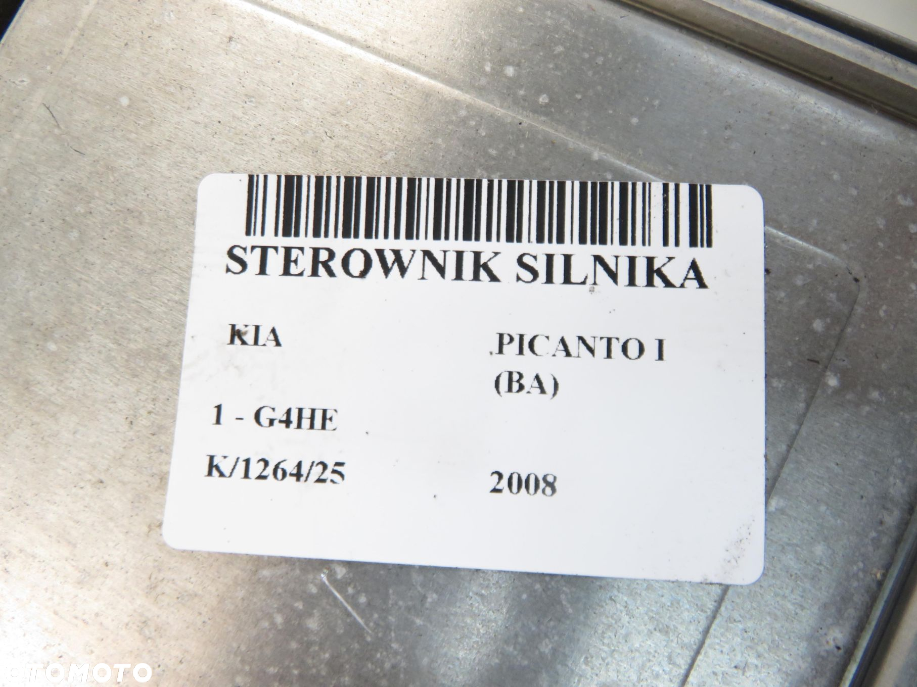 STEROWNIK KIA PICANTO I (BA) 1.0 12V 63 - G4HE 3911002FB0 GSA740SFS05000 - 2