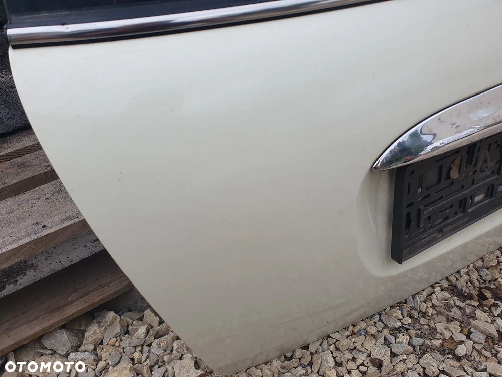 MINI R50 KLAPA TYLNA BAGAŻNIKA HB HATCHBACK 3D KREMOWA BEŻOWA 850/0 ORYGINALNA SZYBA 04R ZAWIASY ZAMEK SILNIK RAMIĘ WYCIERACZKI OŚWIETLENIE LISTWY CHROMOWANE EMBLEMAT PRZEWODY - 4