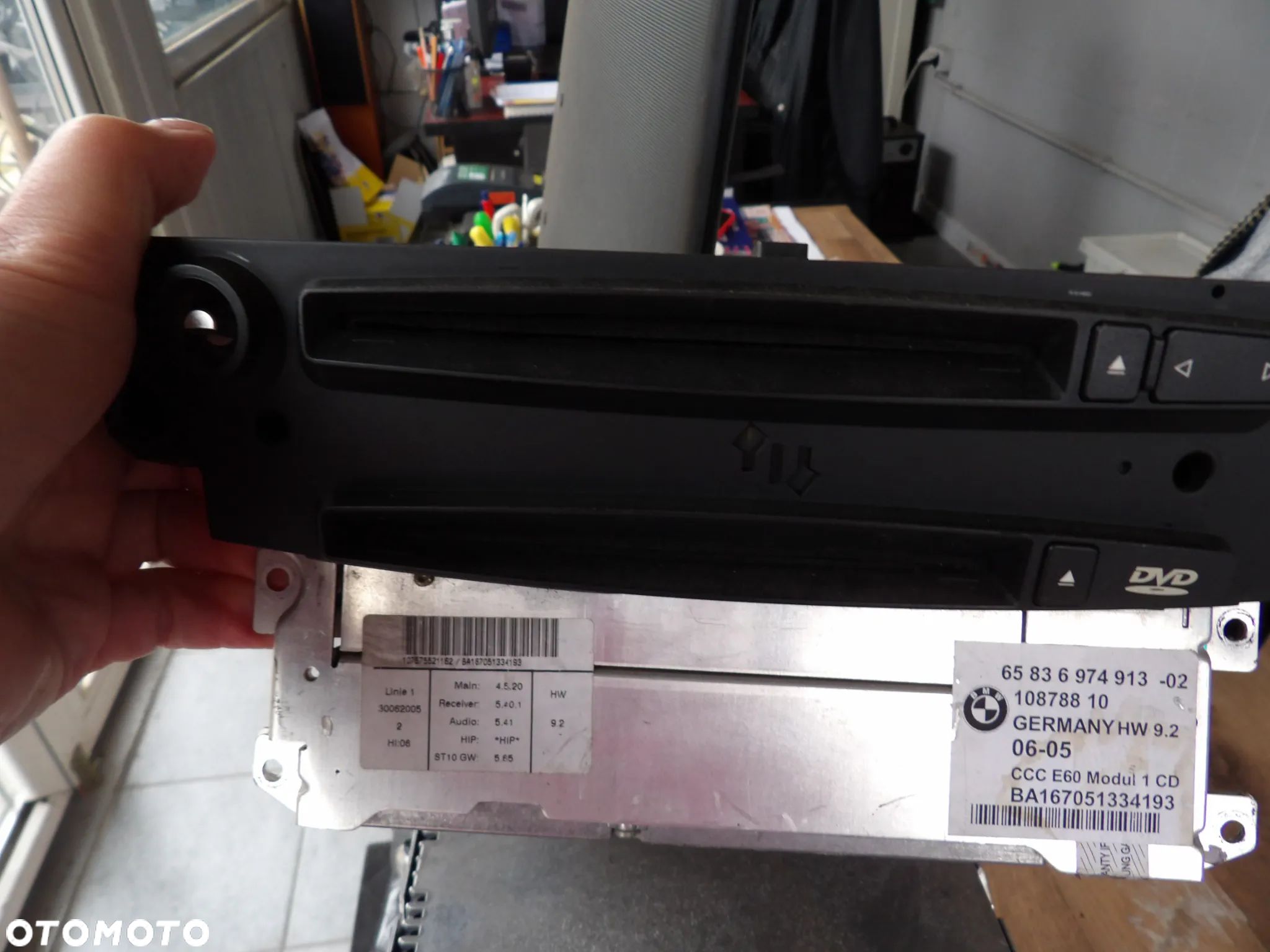 BMW - E60,E63,BMW6 - RADIO CZYTNIK , CCC, NAVI - 6974913 - 1