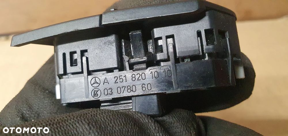 Przełącznik centralnego zamka blokady drzwi Mercedes R-Klasa W251 R251 A2518201010 - 6
