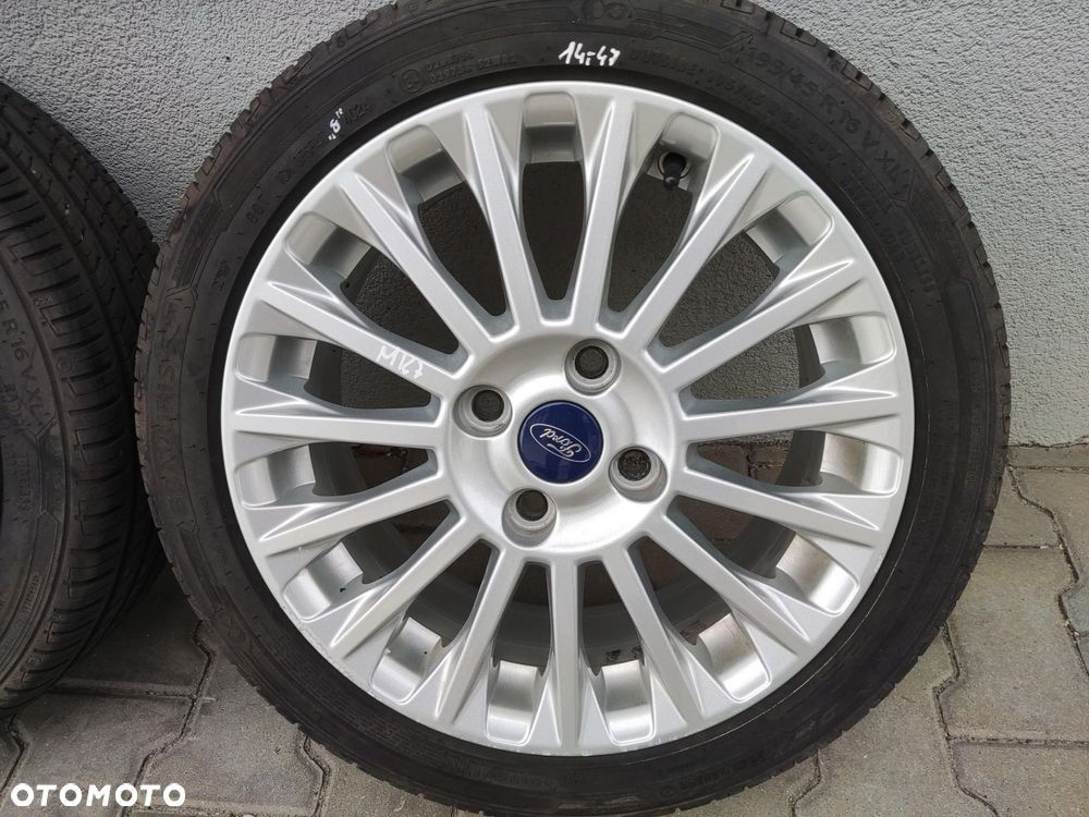 KOŁA OPONY FELGI ALUMINIOWE 16 FORD FIESTA MK7 2008-2017 4X108 6,5J ET47,5 - 8