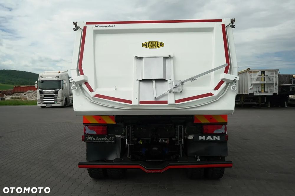 MAN TGS 35.460 / 8X4 / WYWROTKA TYLNOZSYPOWA / HYDROKLAPA / MEILLER KIPPER / AUTOMAT / OPONY 100% / PLANDEKA ELEKTRYCZNA /  EURO 6 - 17