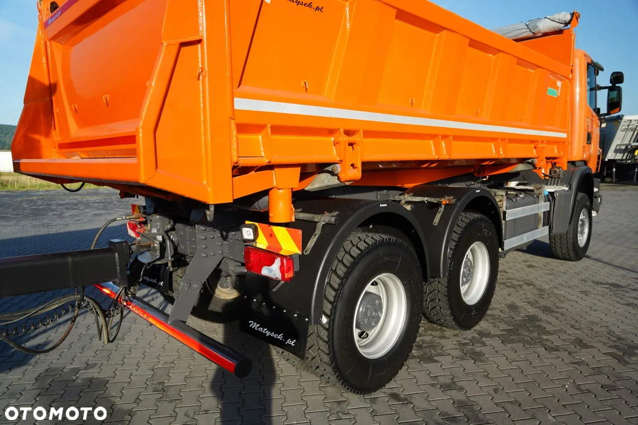 Scania G 440 / 6x6 / ZESTAW / WYWROTKA TRZY-STRONNA / 2X HYDROBURTA /PRZYCZEPA MEILLER / MANUAL - 21