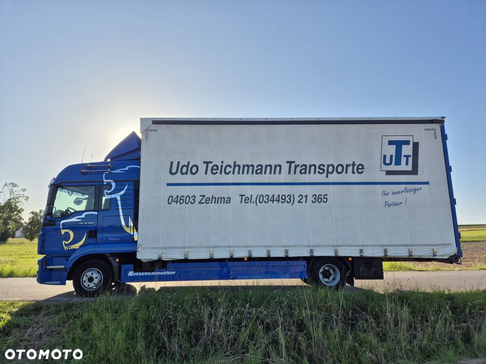 MAN TGL 12.250 cena za ZESTAW TANDEM UNIKAT przebieg z Niemiec MANUAL HAK / EURO 6 / przyczepa zestaw jumbo / opony 80% - 21