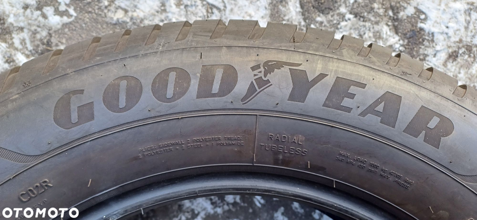 GOODYEAR 235/65R17 108W , pojedyńcza opona wielosezonowa. - 3
