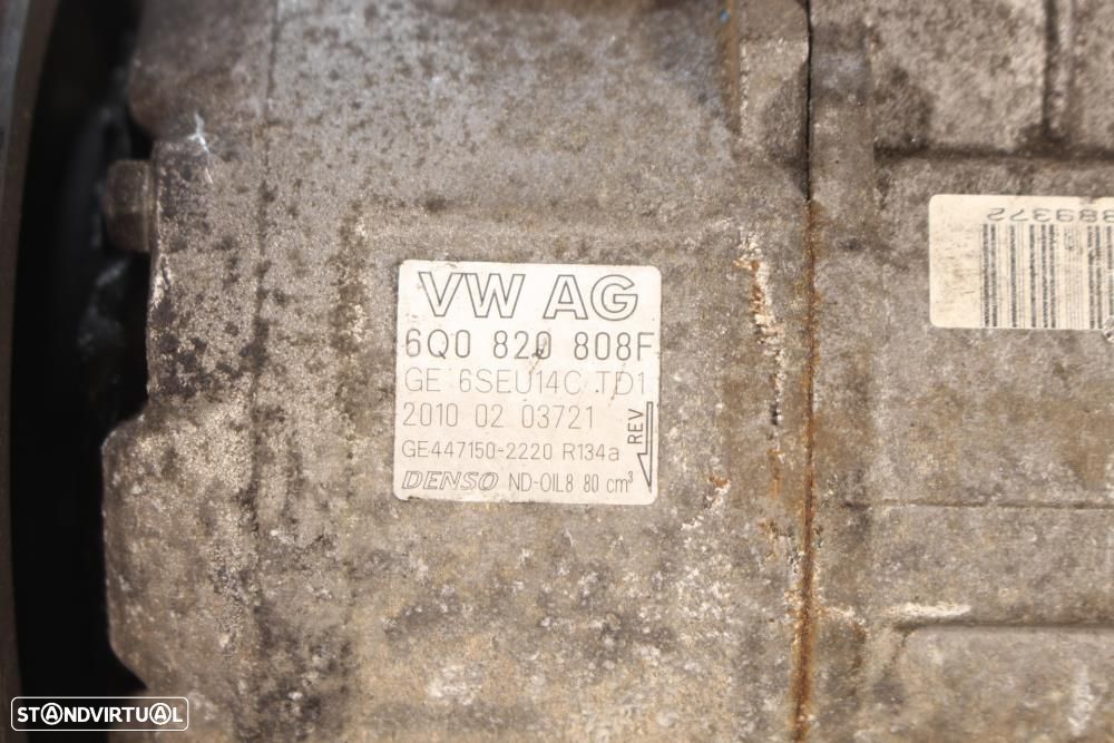 Compressor Do Ac / Ar Condicionado Seat Ibiza Iii (6L1)  6Q0820808f / - 7
