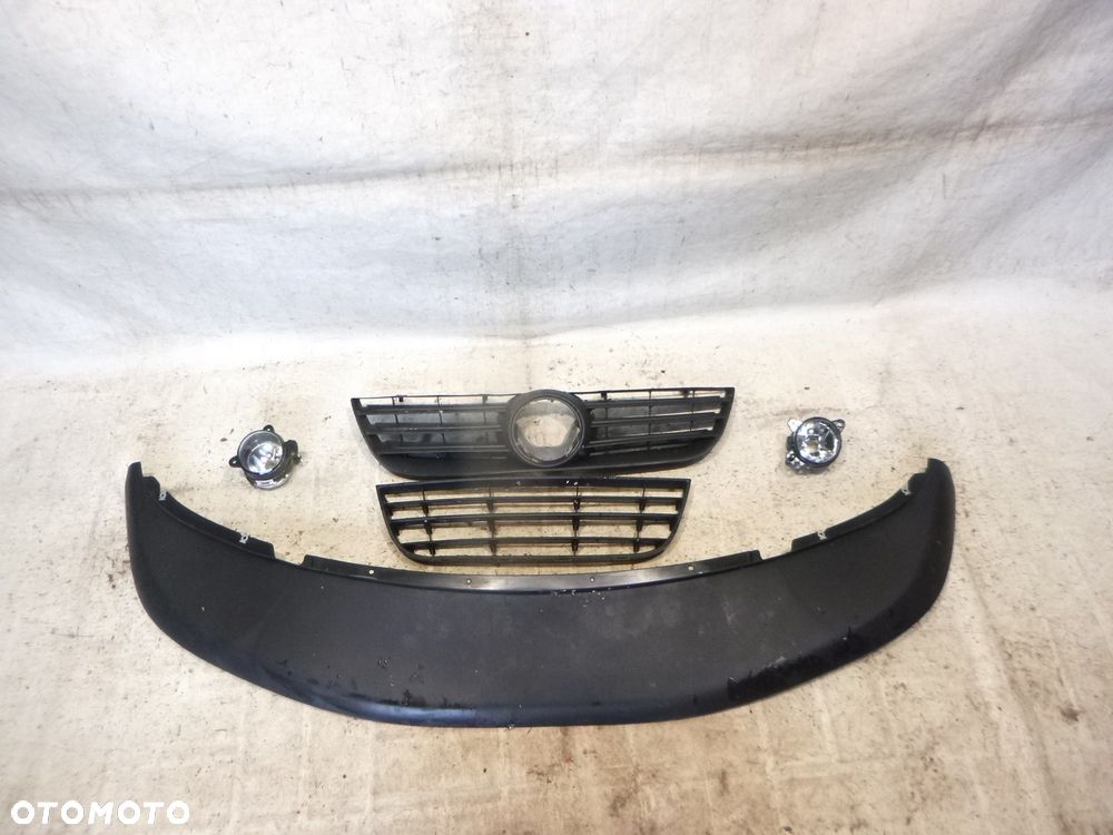 volkswagen polo  9n 05-09r grill atrapa kratka spoiler halogen komplet - 3