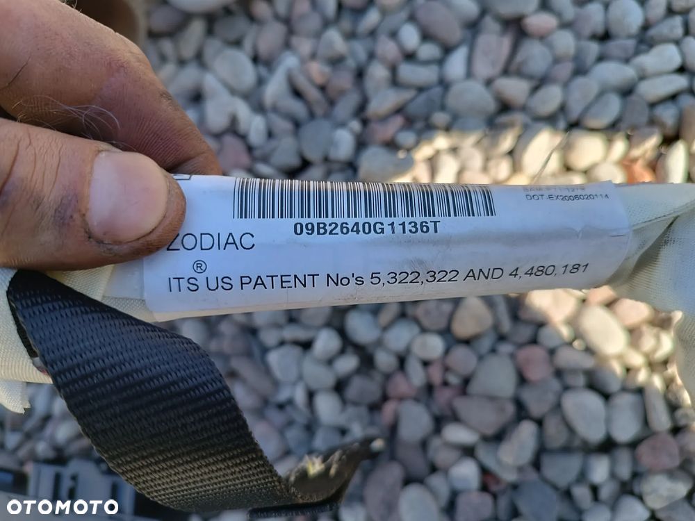 KURTYNA POWIETRZNA LEWA PRAWA  KOMPLET BMW E60 LIFT - 2