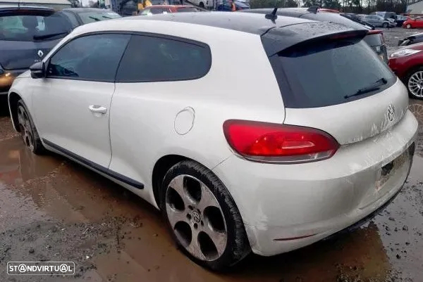 VW VOLKSWAGEN SCIROCCO 2.0 TFSI 16V 200CV CAW PEÇA PEÇAS FRENTE COMPLETA MOTOR PORTA PORTAS MALA PARACHOQUES CAPOT FAROLIM FAROLINS AIRBAG JANTE JANTES OTICA OTICAS - 6