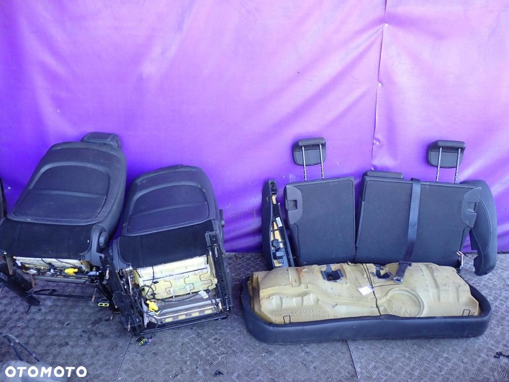 RENAULT LAGUNA 3 III 07- FOTELE PRZÓD LEWY PRAWY KANAPA PÓŁSKÓRA KOMPLET EU - 6