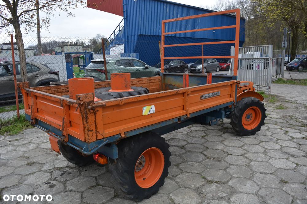 ANTONIO CARRARO UNITRANS Tipo 4800 _SOLIDNY TRAKTOREK 4x4 z PRZYCZEPĄ 3 STRONNA WYWROTKA BLOKADY REDUKTOR BIEGI SZOSOWE TERENOWE-WOM - 15