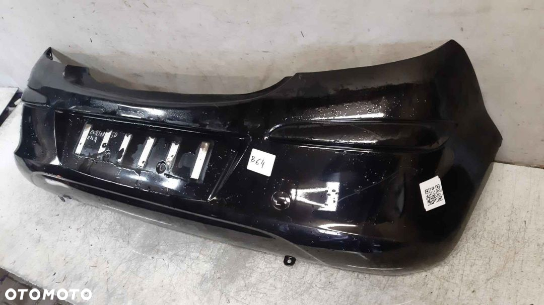 ^ ZDERZAK TYŁ TYLNY OPEL CORSA D Z20R CZARNY 5D 5 DRZWI HB DO MALOWANIA ! - 3