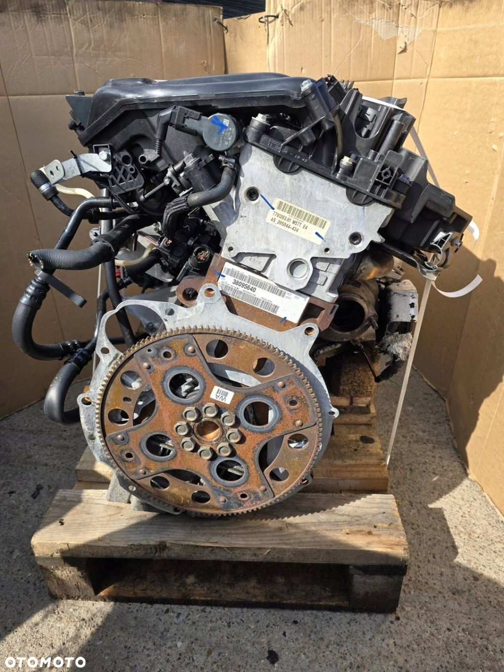 SILNIK KOMPLETNY BMW E60 E61 3.0D M57D30 NR MAG 246N - 4