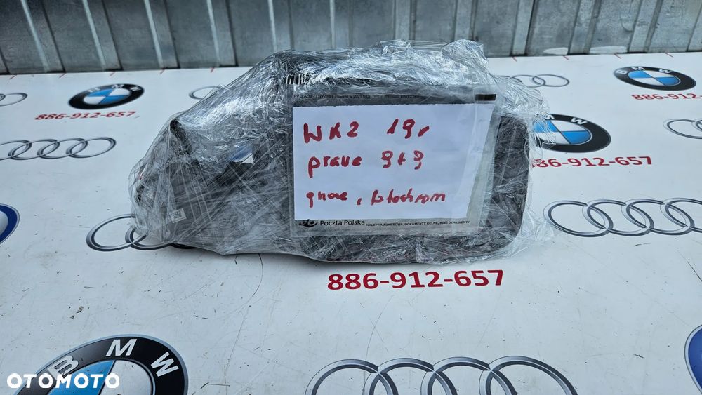 JEEP GRAND CHEROKEE WK2 LIFT 2017-  Lusterko prawe Lusterko pasażera kolor PAU LED 9+9 IDEALNE EUROPA grzane fotochrom - 9