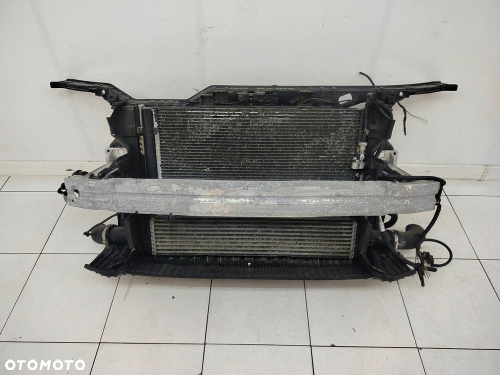 audi a4 b8 07r- pas przedni chłodnice komplet 2.0 tdi - 1