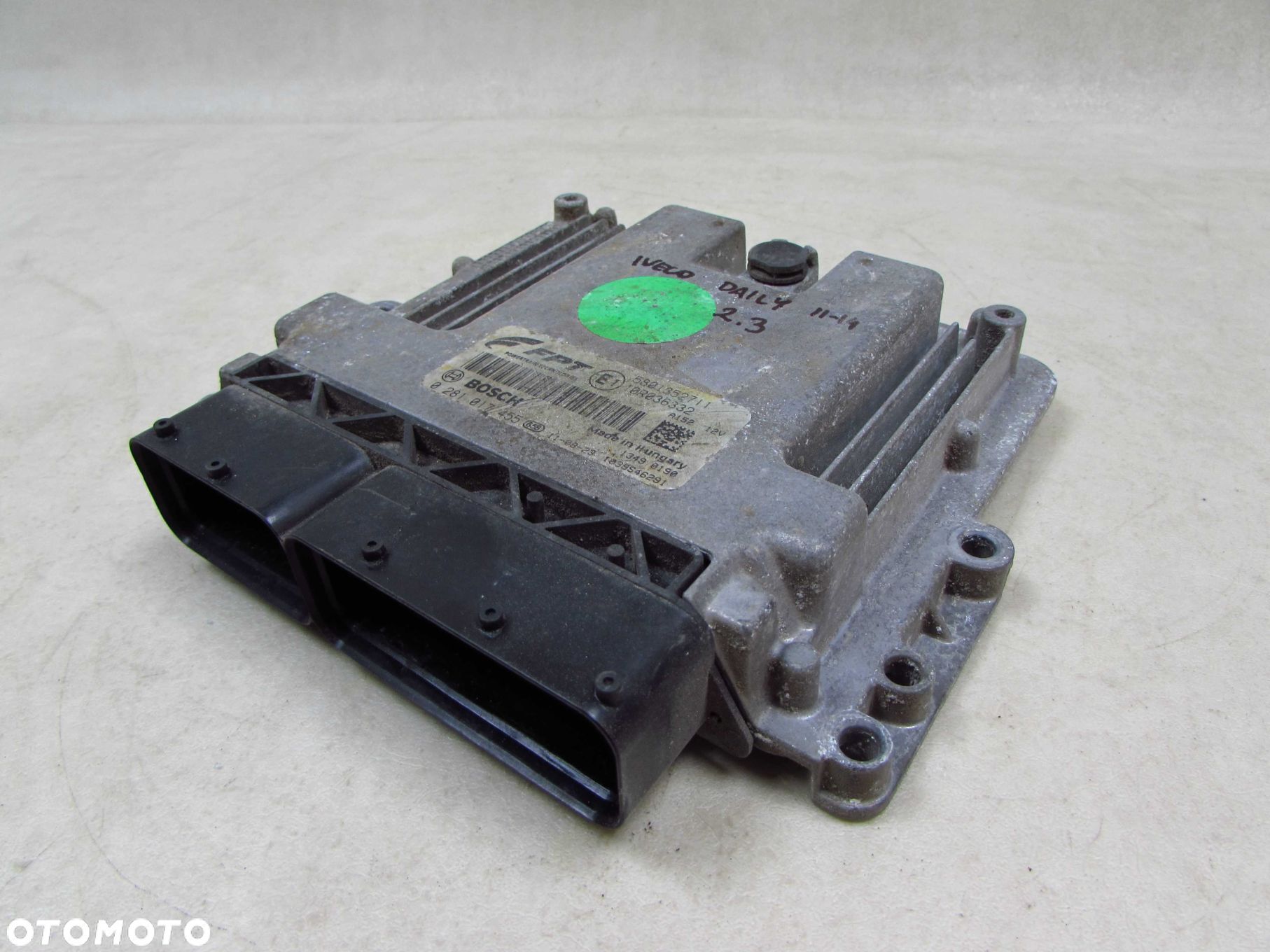 IVECO DAILY 2.3 EURO 5 11-14 KOMPUTER STEROWNIK SILNIKA 0281017455 5801352711 - 1
