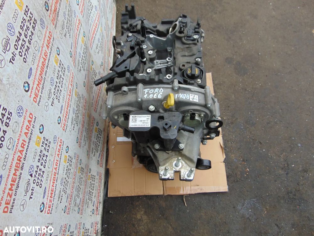 Motor Ford 1.0 cod M0JB M0JA Fiesta Puma Focus 4 37.000km c max - 3