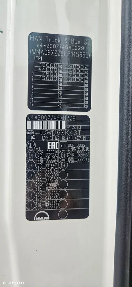 MAN TGX 18.470 XLX / STANDARD / AUTOMAT / RETARDER - 20