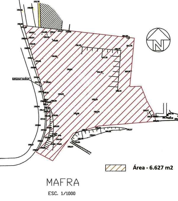Terreno Urbano 6627m2 | Mafra - Grande imagem: 2/17