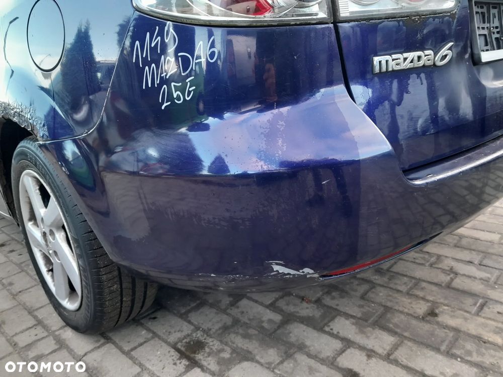MAZDA 6 KOMBI ZDERZAK TYLNY TYŁ KOLOR: 25E - 3