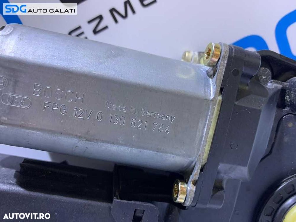 Motoras Macara cu Modul Control Geamuri Usa Portiera Dreapta Fata Pasager Audi A4 B6 2001 - 2005 8E2959802B 8E2959802 5WK47008ABF 0130821764 [L9501] - 6