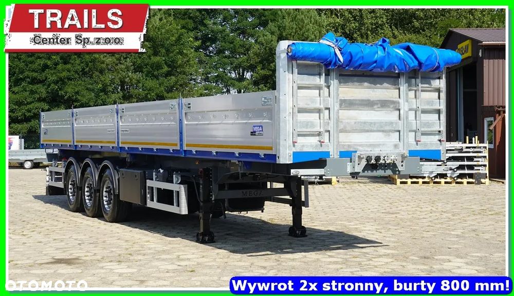 Inny 25m³ obj. wywrot boczny, podłoga gr. 5,0 mm HARDOX 450 !!! - 23