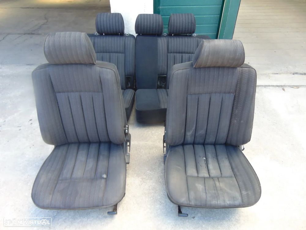 Mercedes W124 bancos - 1