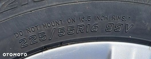 audi a4 b8 a5 8t koła felgi opony zima 6,5mm 225/55/16r - 4
