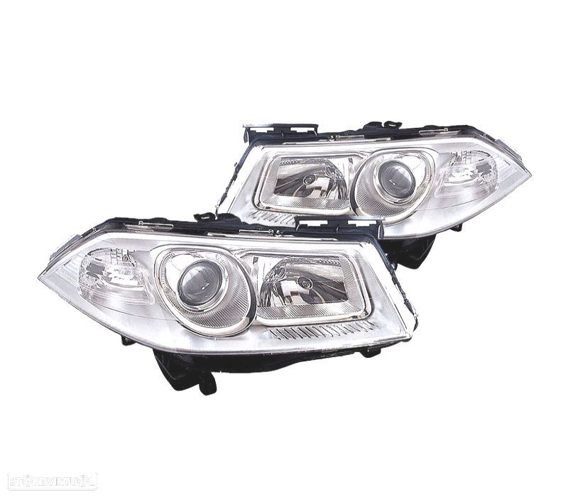 FARÓIS OPTICAS PARA RENAULT MEGANE II 06-08 - 1