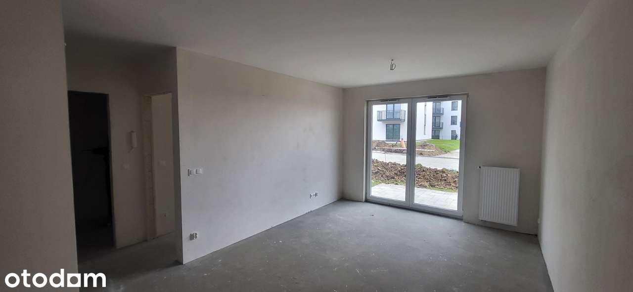 Mieszkanie 33,98 m² z ogrodem i miejscem postojowym – nowe budownictwo