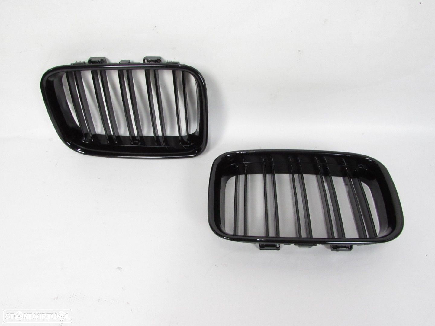 Grelhas Duplas Em ABS Novo BMW 3 Compact (E36)/BMW 3 (E36)/BMW 3 Coupe (E36)/BMW... - 4