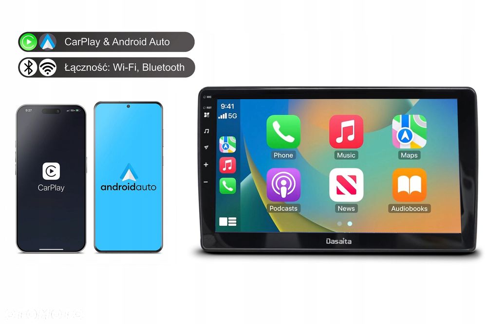 jeep wrangler jk 11-18 radio nawigacja 10.2 android carplay 6/64 gb - 8