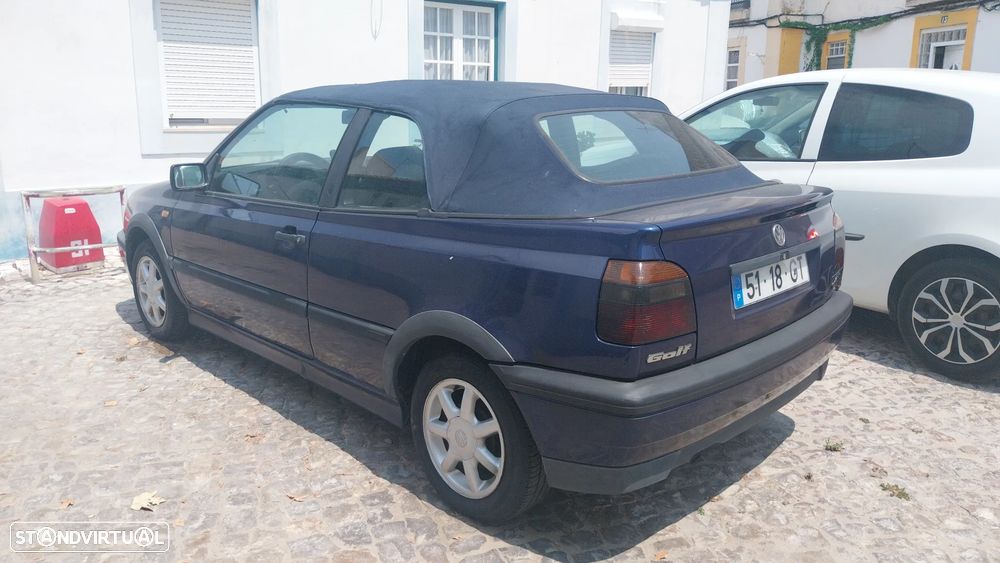 VW Golf Cabriolet 1.6 - 10