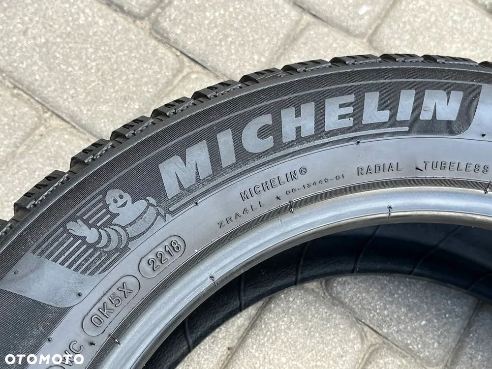 DWIE ZIMOWE OPONY MICHELIN 205/55 R16 91H  7 MM BIEŻNIKA 2018 ROK ZIMA - 7