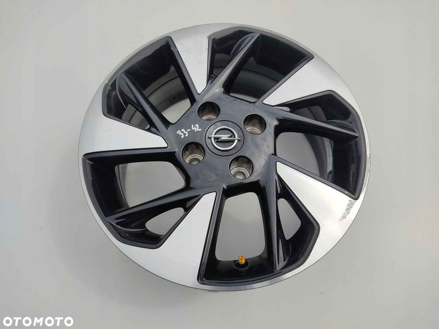 FELGA ALUMINIOWA ALUFELGA 16 OPEL CORSA F 4x108 6.5J ET32 9833892580 19-24 - 3