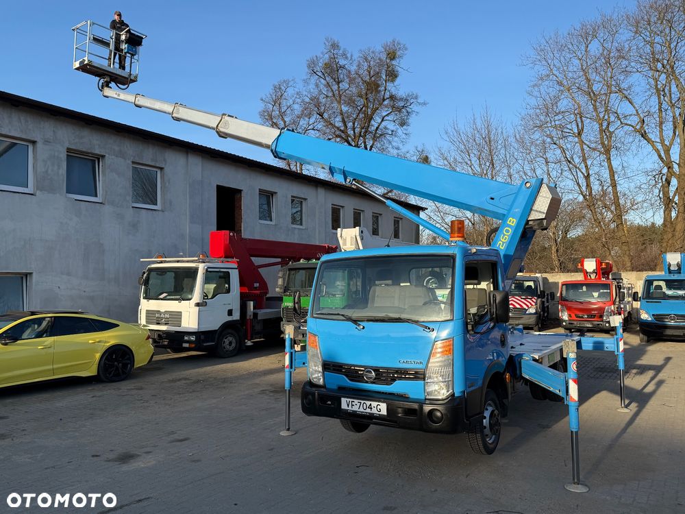 Nissan Podnośnik Koszowy 26 metrów Zwyżka 15 w Bok Wumag Palfinger UDT jak Ruthmann Multitel Gsr - 31