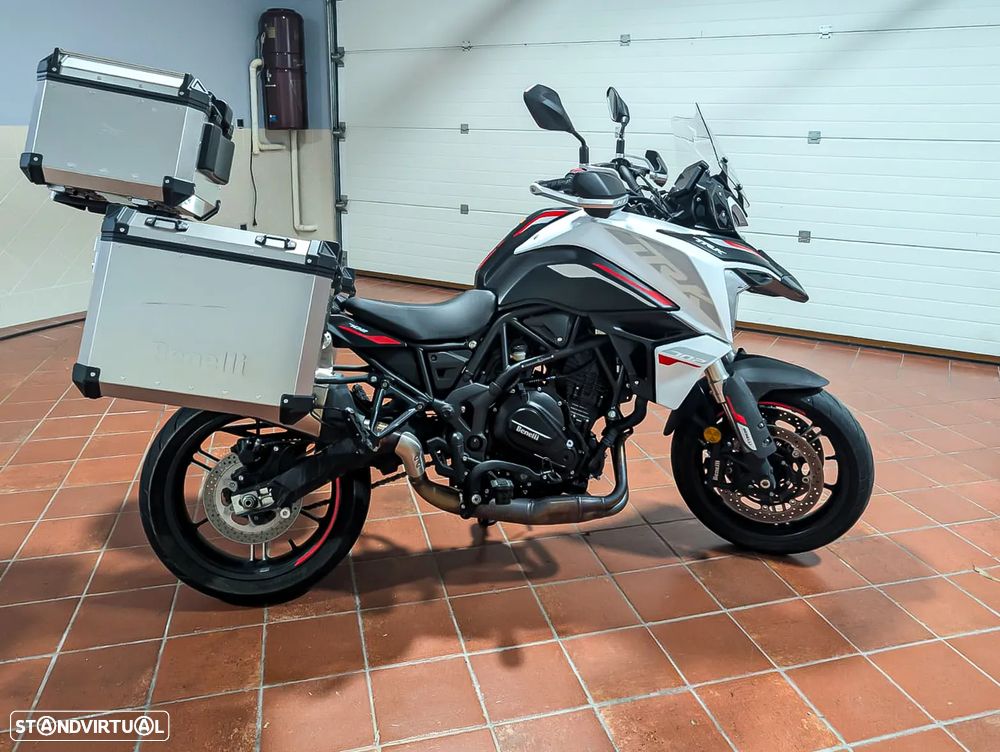 Benelli TRK 702 Malas Originais Alumínio - 9