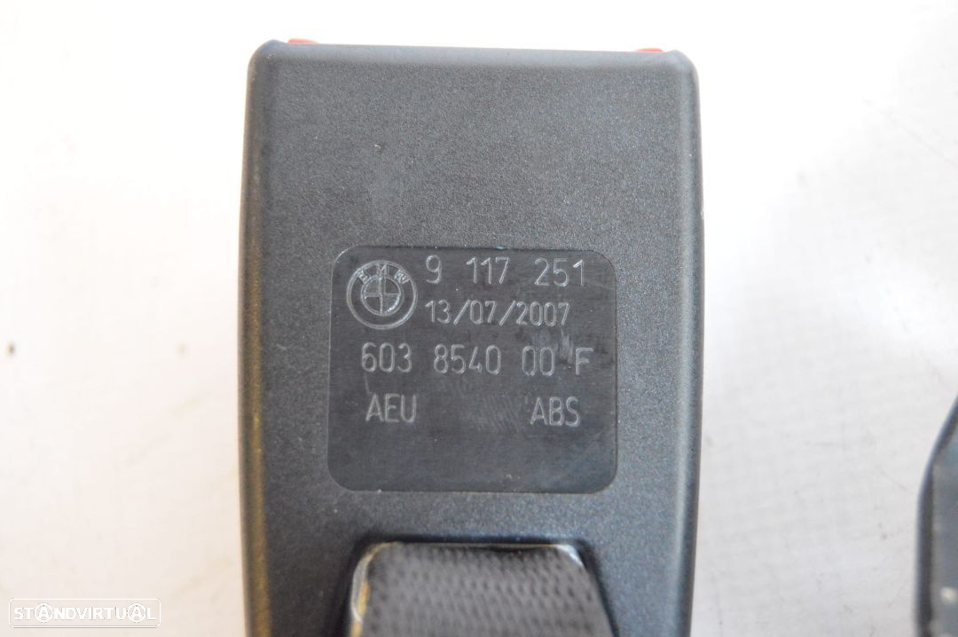 FIXADOR ENGATE CINTO CINTOS SEGURANÇA 9117251 9117261 TRASEIRO TRÁS BMW SERIE 1 E87 E81 - 4