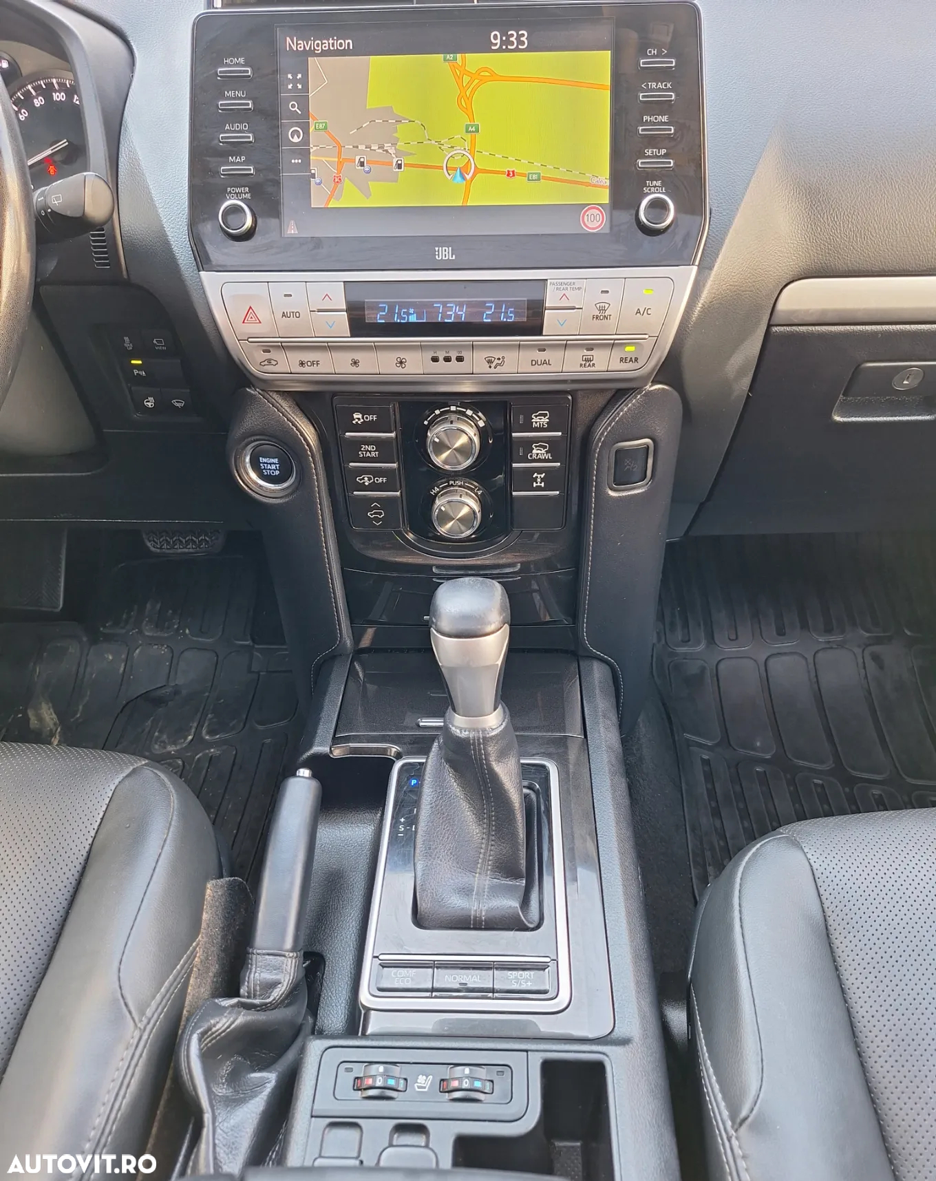 Toyota Land Cruiser 2.8l D-4D 204 CP A/T 7 locuri Luxury AVS Black - 12