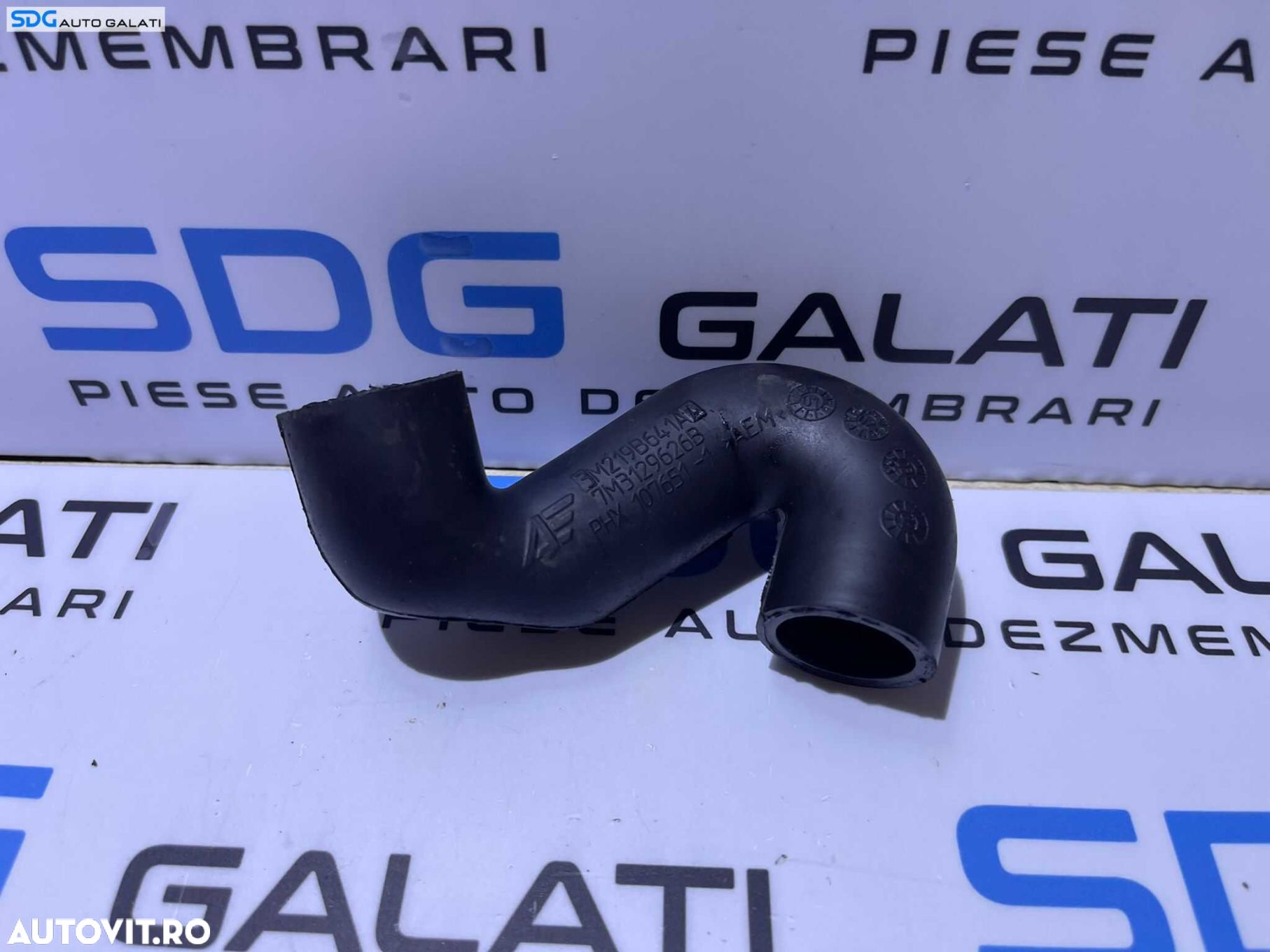 Furtun Conduct Admisie Aer Epurator Gaze Seat Alhambra 1.9 TDI ASZ BTB 2001 - 2010 Cod 7M3129626B 3M21-9B641-AA - 1