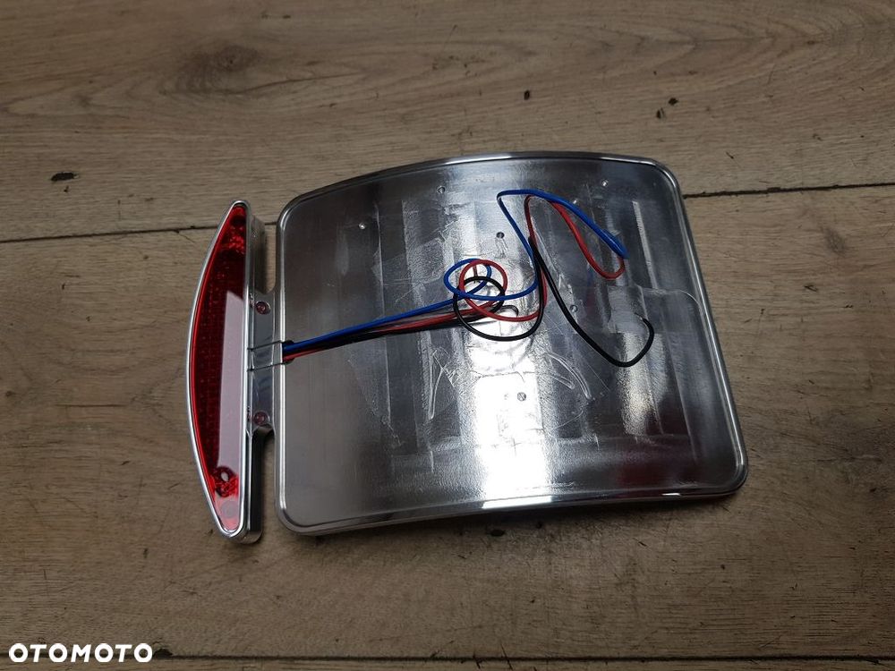 Uchwyt tablicy lampa tył Harley Chopper Cruiser Custom - 4
