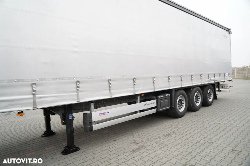 Schmitz Cargobull CORTINĂ / STANDARD / ACOPERIȘ RIDICAT / PUNȚĂ RIDICATĂ / - 10