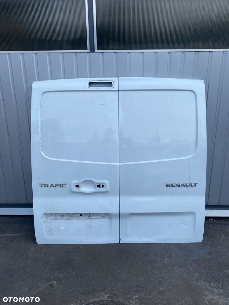 RENAULT Trafic 3 III lift  4 IV OPEL Vivaro B Fiat talento  DRZWI LEWE PRAWE tylne tylnie LEWY PRAWy TYŁ skrzydłowe skrzydło skrzydełka PEŁNE BLASZAK FURGON komplet drzwi tylnych - 1