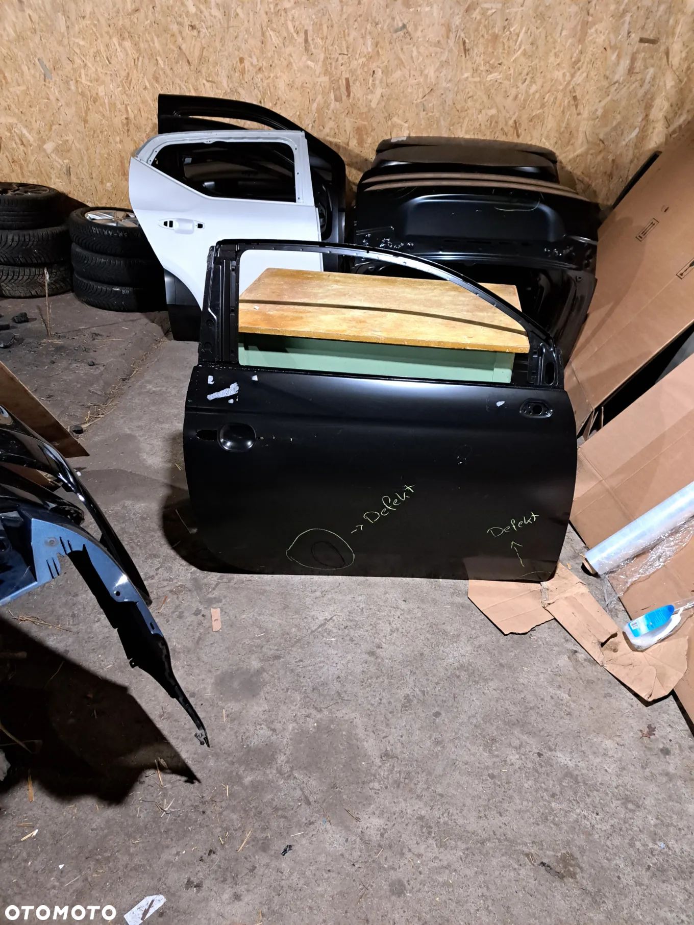 Drzwi prawe przednie Fiat 500 52136362 Drzwi prawy przód przednie Fiat 500 52136362 - 1