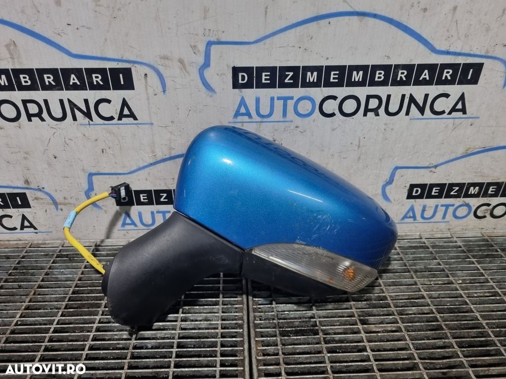 Oglinda stanga Renault Captur 2013 - 2017 4 Usi ALBASTRU (1212) Fara rabatare - 1