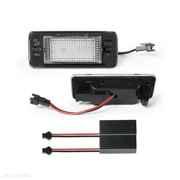 Lampi full led leduri iluminare numar dedicate Opel Astra J Break - 1