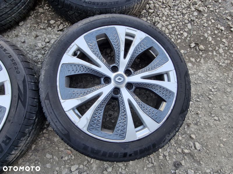 RENAULT SCENIC IV MEGANE 6.5J FELGI ALUMINIOWE 20 CALI 403006686R KOŁA 5X114,3 - 5