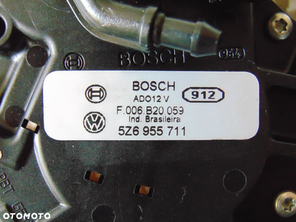Oryginalny silniczek wycieraczki tylnej tył klapy bagażnika 5Z6955711 VW Volkswagen Fox 03-10r Euro - 7